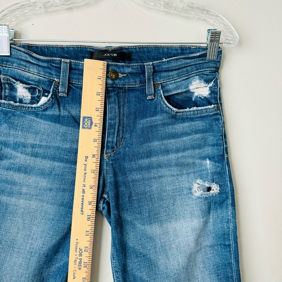 Joe's Jeans Raw-Hem Boyfriend Bermuda Short woman’s 28 - Picture 4 of 10